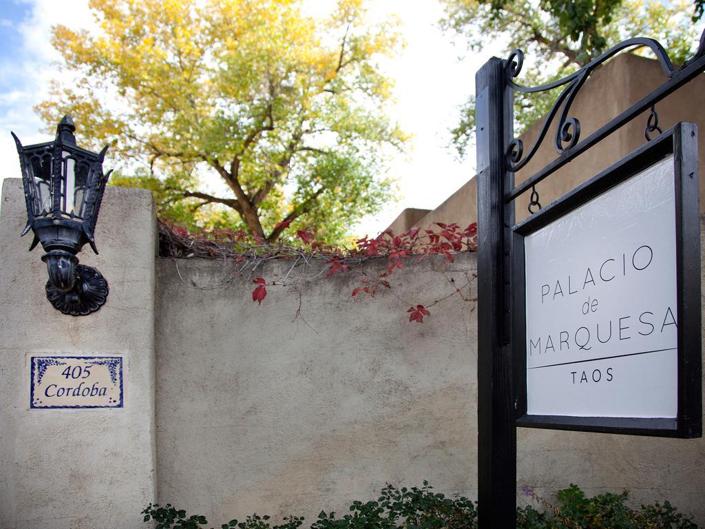 Palacio de Marquesa Taos Exterior foto